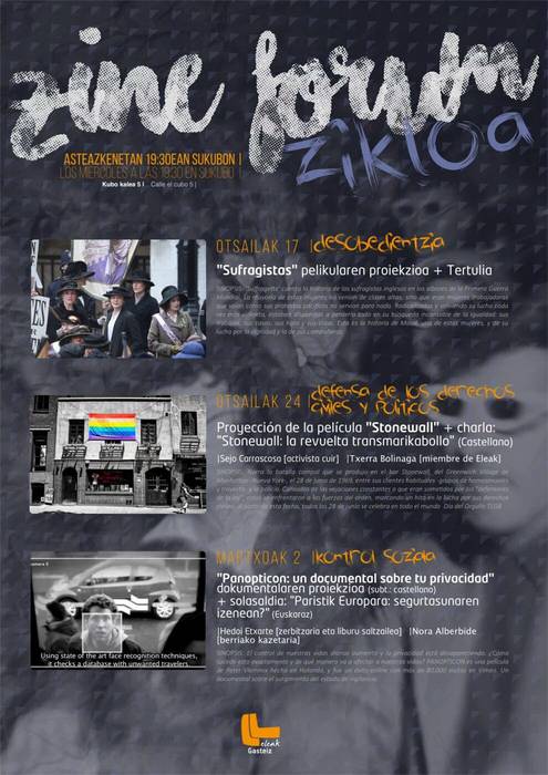 'Paristik Europara: segurtasunaren izenean' Hedoi Etxarte eta Nora Alberbide