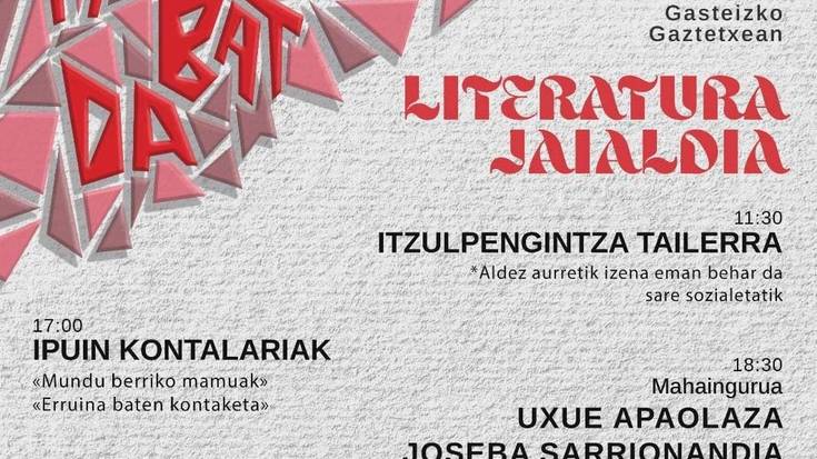 'Poesia mailu bat da' jaialdia