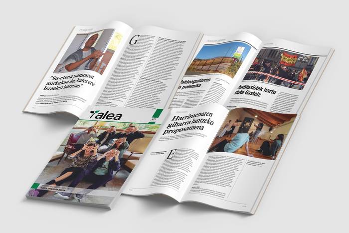 Harrimena lantzeko ariketak eta Taher Ali, aste honetako ALEAn