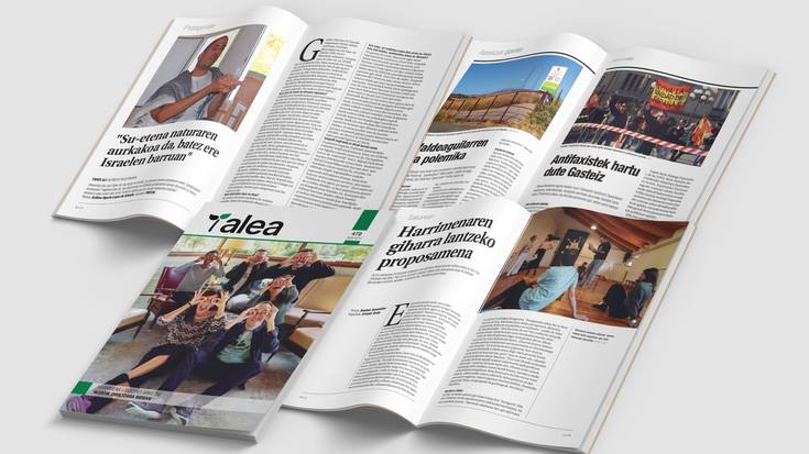 Harrimena lantzeko ariketak eta Taher Ali, aste honetako ALEAn