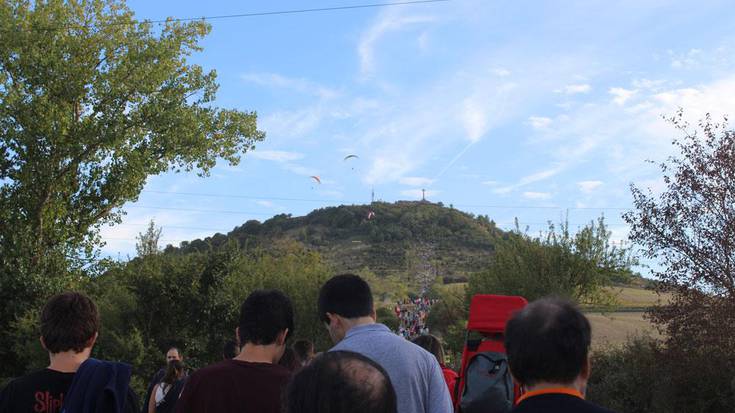 Olarizuko erromeriaren atarian piztu da eztabaida