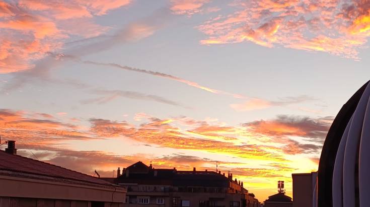 Bero, eta garbitu nahian