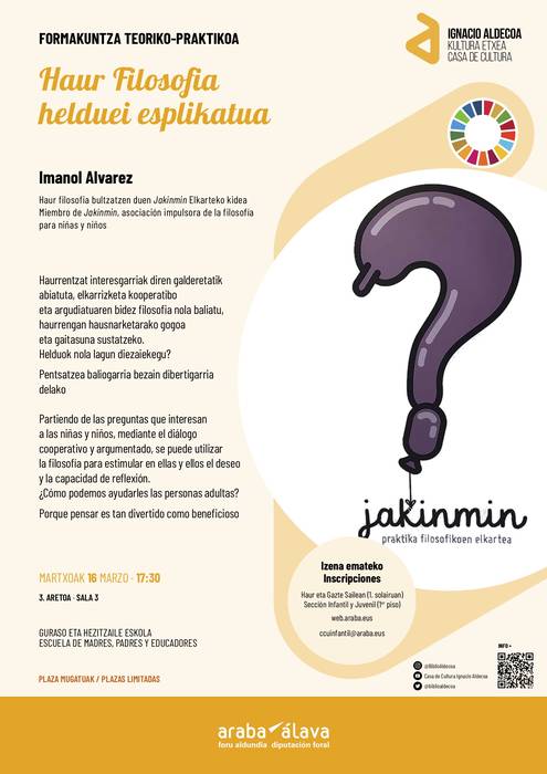 'Haur filosofia helduei esplikatuta'
