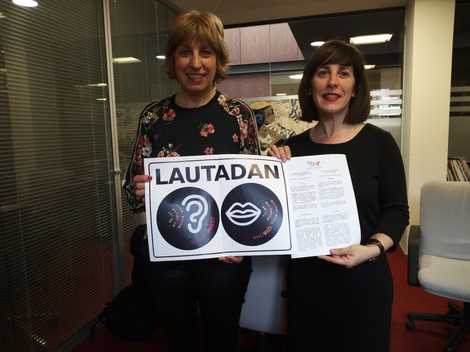 Vital Fundazioaren laguntza izango dute Lautadako euskaltzaleek