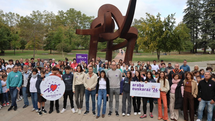 Araba Euskarazeko abestia aurkeztu dute: Taupadak berpiztu!