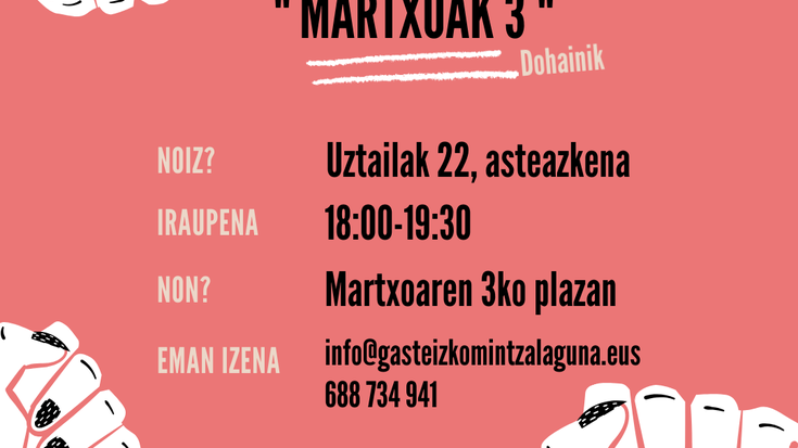 Gasteizko Mintzalaguna: Martxoak 3 memoriala