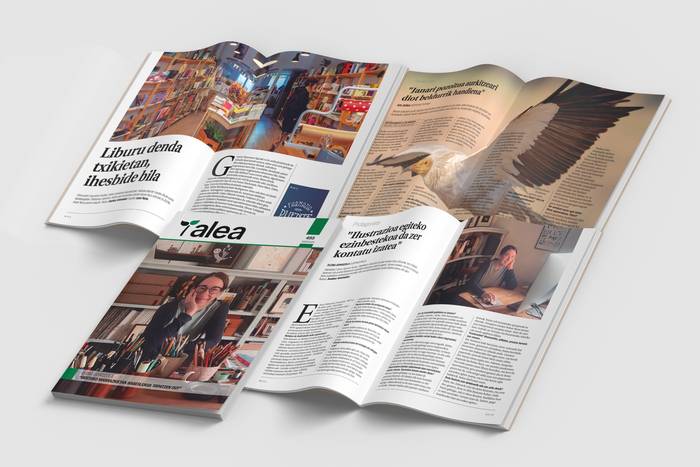 Liburu denda txikiak eta Elena Odriozola, aste honetako ALEAn