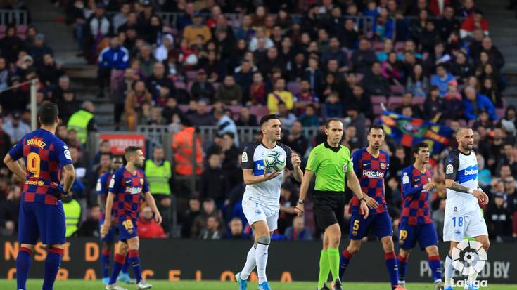 Alaves saririk gabe geratu da Bartzelonaren aurka