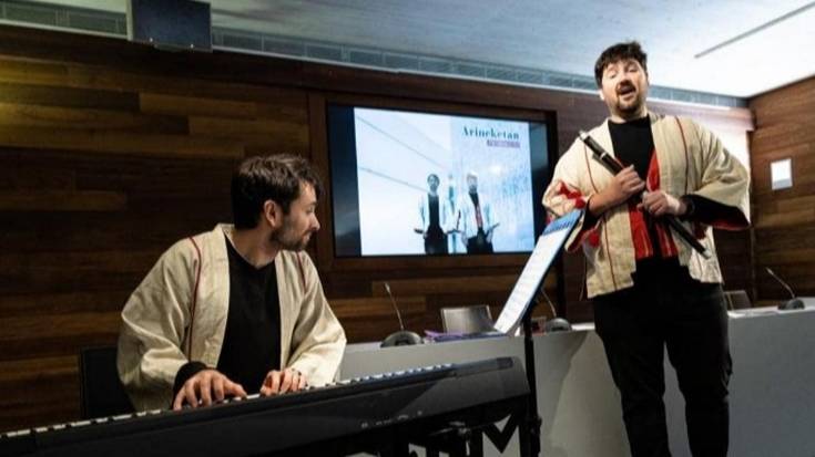 Arineketan eta Xabier Zeberio