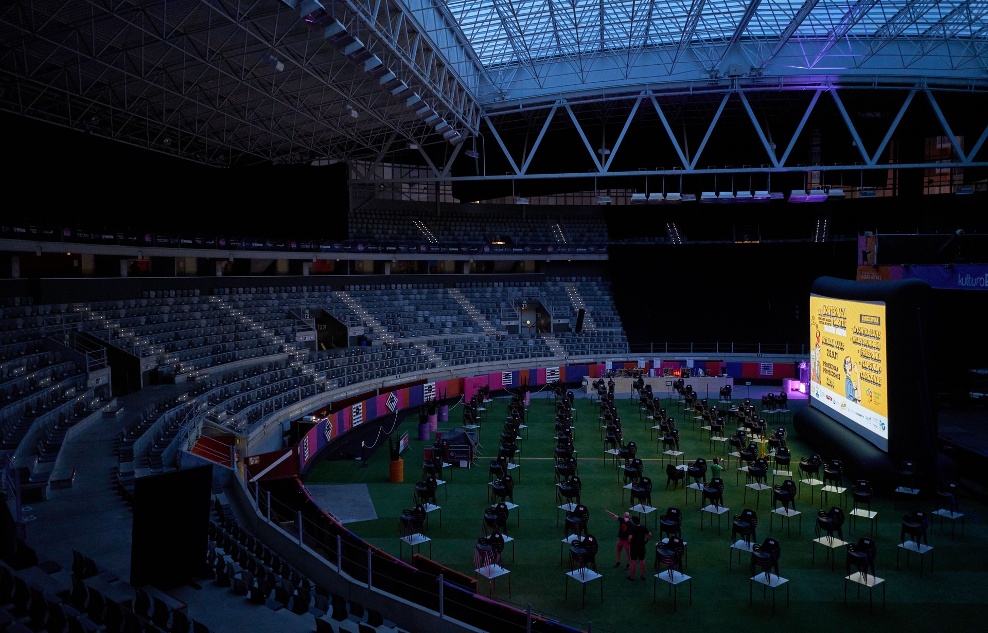 Korterrazak zinemaz eta musikaz jantziko du Iradier Arena, uztailaren 7tik 11ra