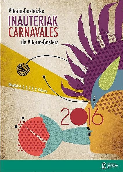 Homo Carnavalis, Gasteizko Inauteriak iragartzeko kartela