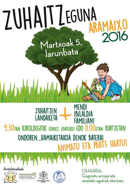Zuhaitz eguna 2016