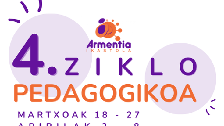 Armentia Ikastolako 4. Ziklo Pedagogikoa martxoan iritsiko da