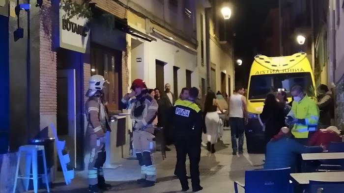 Hainbat zauritu eragin ditu sabai baten amiltzeak