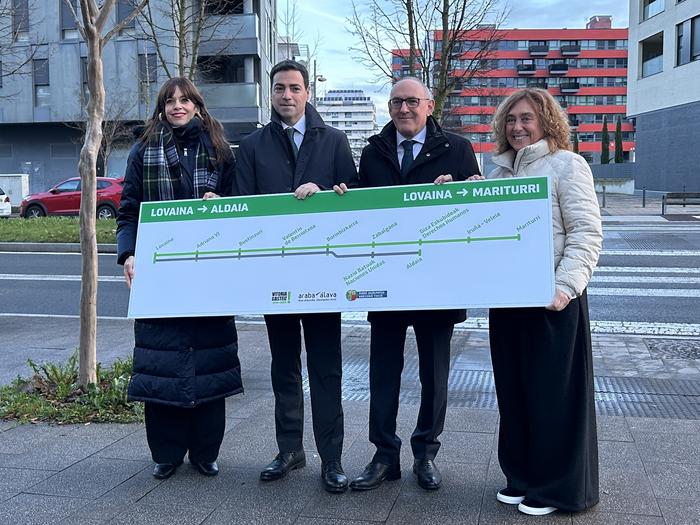 Zabalganerako tranbiaren hitzarmena sinatu dute