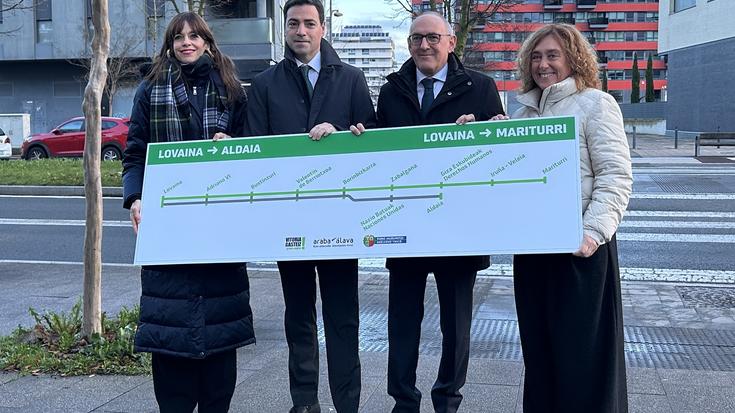 Zabalganerako tranbiaren hitzarmena sinatu dute