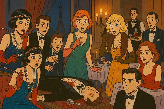 Gauekoak | Cluedo biziduna: Hilketa parisen