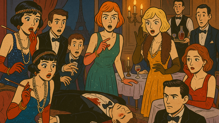 Gauekoak | Cluedo biziduna: Hilketa parisen