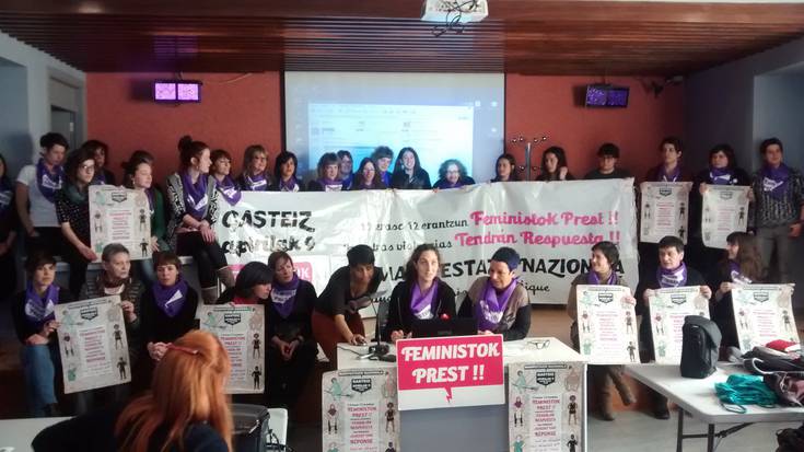 Mila lagunen babesa jaso du apirilaren 9ko manifestazio feministak