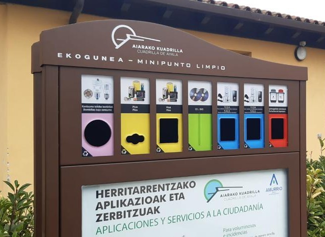 Birziklatze tasa apala Aiaraldean