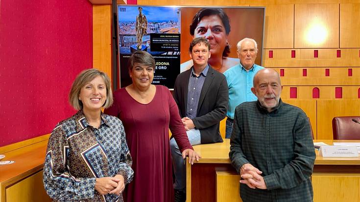 Gasteizko Udal Musika Bandak jarriko du musika Urrezko Zeledon galan