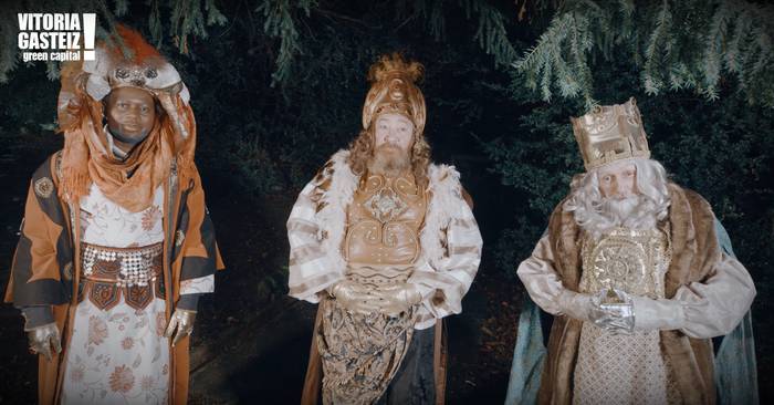 Gasteizko Errege Magoak euskaldunak izango dira datorren urtean