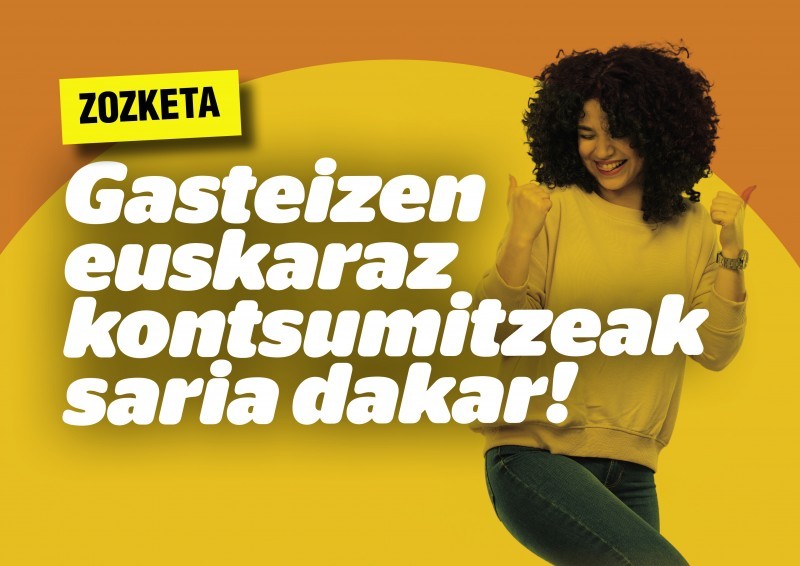 Gasteizen euskaraz kontsumitzeak saria dakar