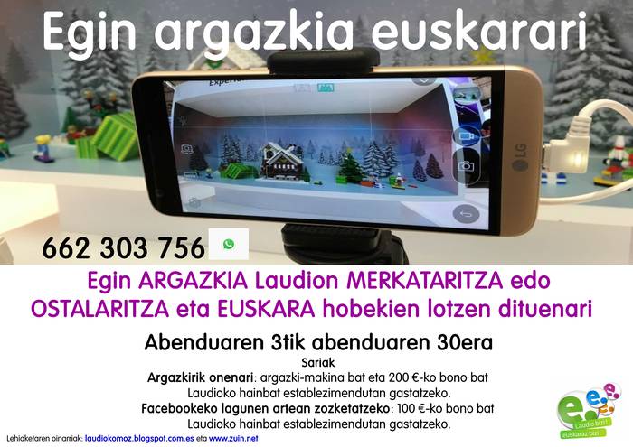[LEHIAKETA] 'Egin argazkia euskarari'