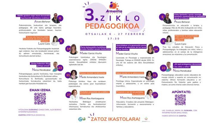 [III.ZIKLO PEDAGOGIKOA] 'Nahiko gustura nago neure buruarekin, haurtzarotik identitatea eraikitzen', Alvaro Beñaran