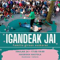 [IGANDEAK JAI] 'Lapurretak',  Zirko loretsua