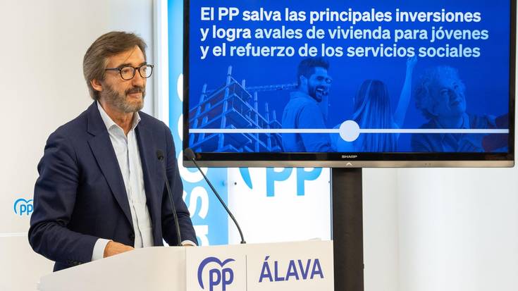 Aurrekontuak osatzeko akordioa lortu dute Arabako Diputazioak eta PPk