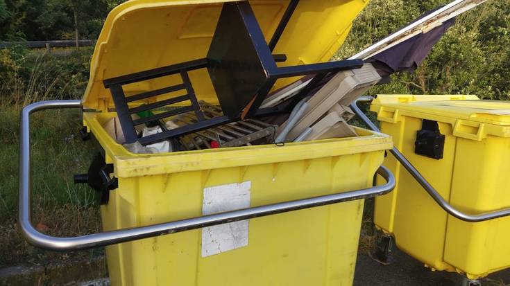 Errefusara botatzen dugun zaborraren %86a gaizki botata dago