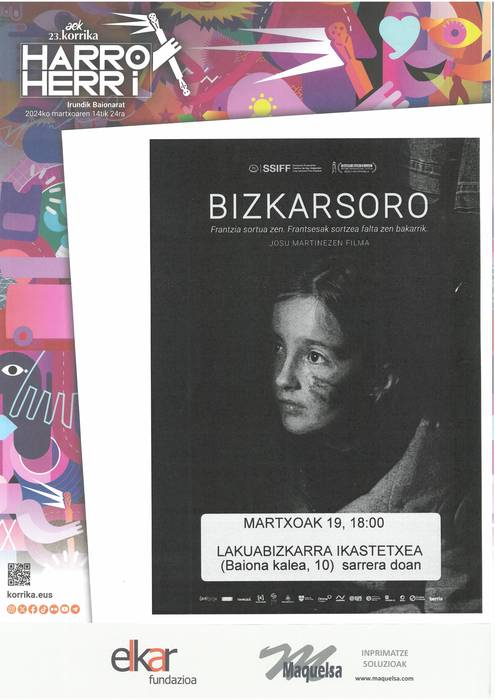 [KORRIKA 2024] 'Bizkarsoro'
