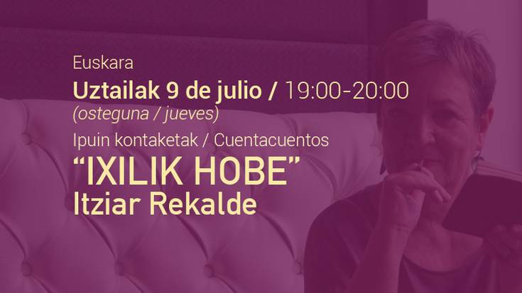 Itziar Rekalde: 'Ixilik Hobe'