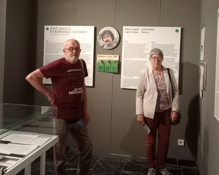 'Naparra' Gasteizko memorialean egiten ari diren erakusketatik kentzeko exijitu du familiak