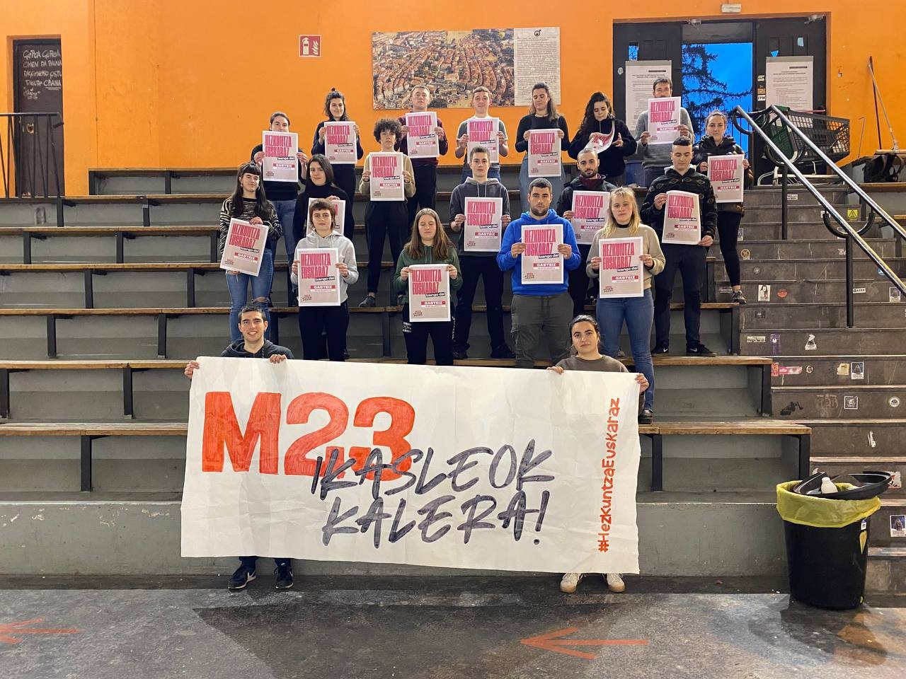 Ikasleak hezkuntza euskaldun baten alde mobilizatuko dira martxoaren 23an