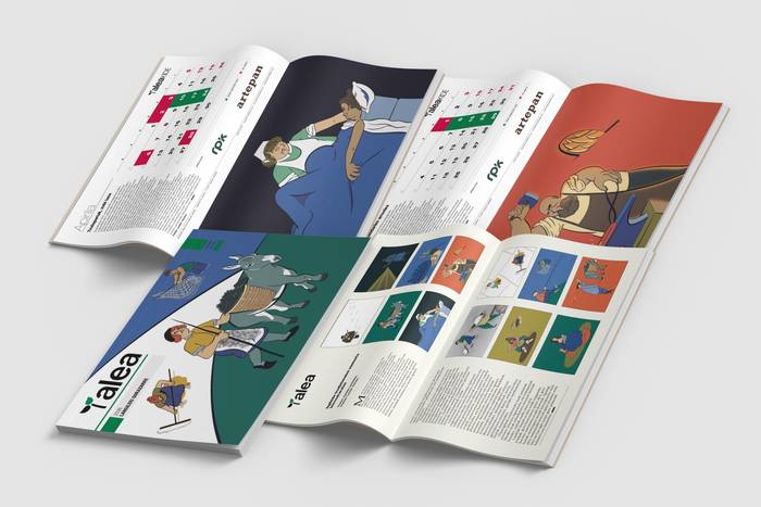 Aste honetako ALEAn, lanbide tradizionalen egutegia