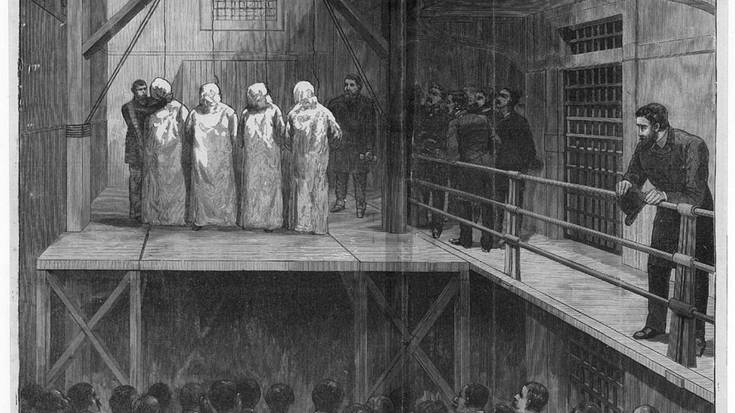 Haymarketen itzala, gurean