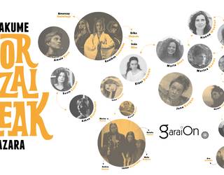 Garaion, 25 emakume sortzaileren lanen erakusleiho