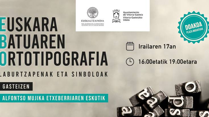 'Euskara Batuaren Ortotipografia: laburtzapenak eta sinboloak'
