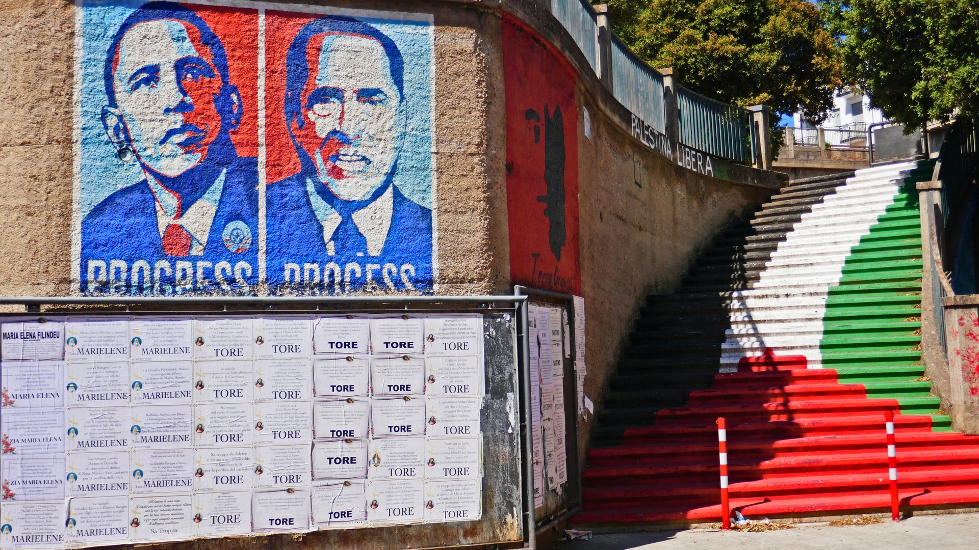 'Orgosolo, muralen herria' ALEAko udako argazki lehiaketako irabazlea