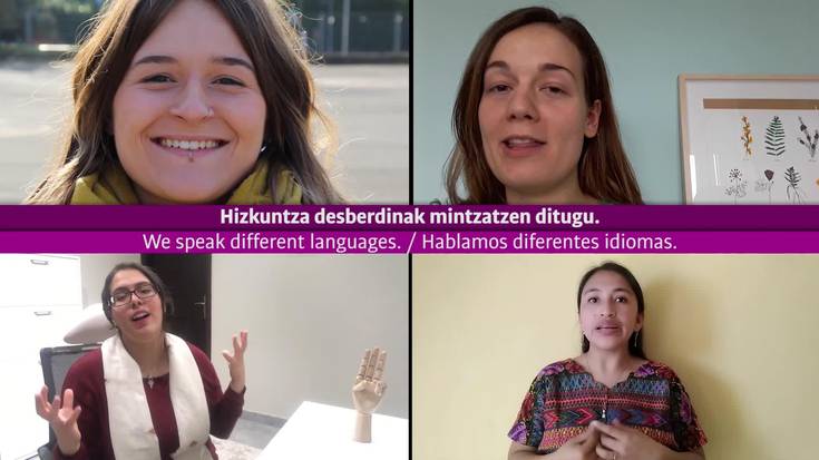 Hizkuntza gutxituetako hiztun gazteak plazara
