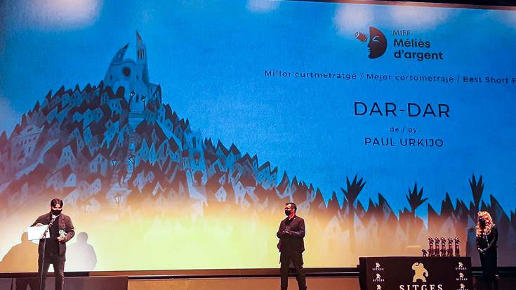 Paul Urkijo eta Bingen Mendizabal saritu dituzte Sitgesen