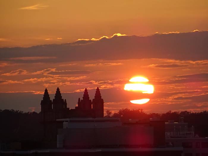 Suzko ilunabarra Washingtonen