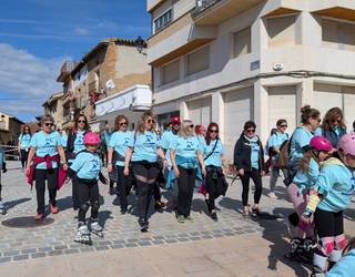 Aspanafoaren aldeko lasterketa solidarioa egin du Oionek