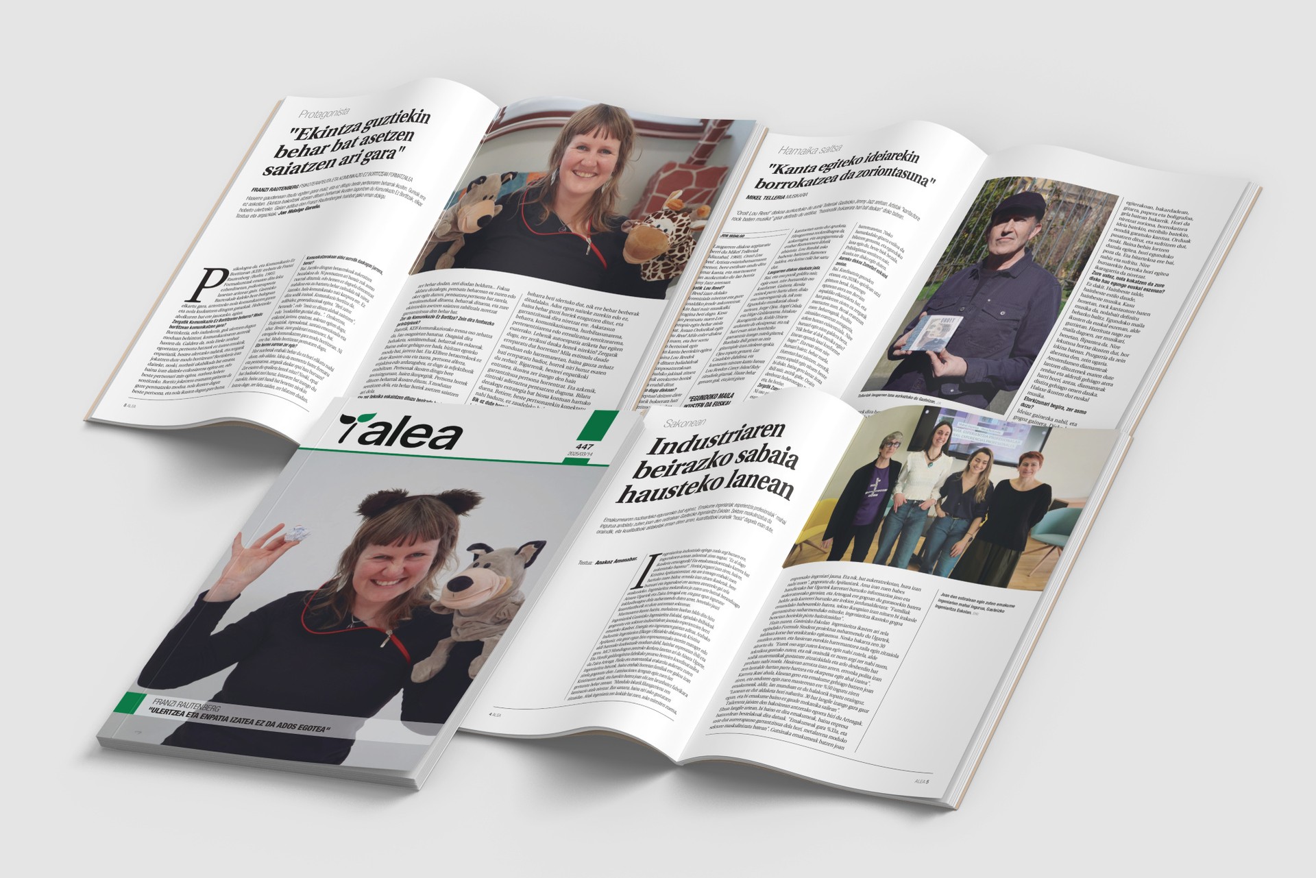 Emakume ingeniariak eta Franzi Rautenberg, aste honetako ALEAn