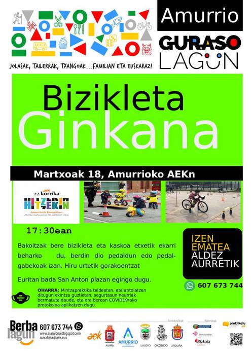 [GURASOLAGUN] Bizikleta ginkana