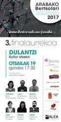Arabako Bertsolari Txapelketarako sarrerak (Dulantzi)