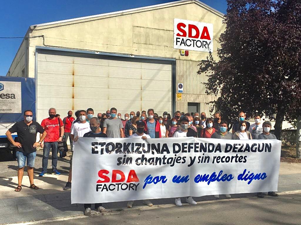 SDA Factoryko langileak murrizketen aurrean mobilizatuko dira