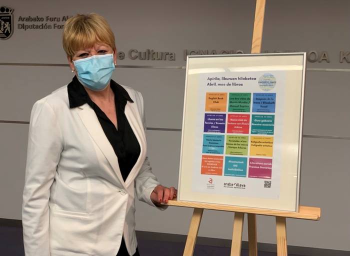 Apirila, liburuen hilabetea Ignacio Aldekoa Kultura Etxean